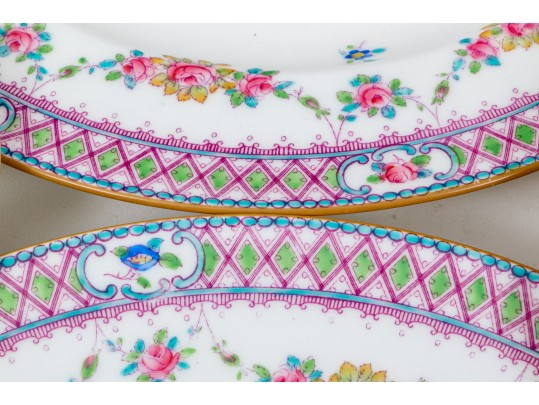 Set Of 14 English Mintons China Dishes