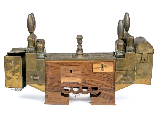 Fantastic Antique Turkish Show Shine Box