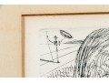 Salvador Dali (Spanish, 1904-1989) “Cervantes” Etching