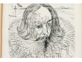 Salvador Dali (Spanish, 1904-1989) “Cervantes” Etching