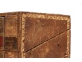 Antique Leather Bound Book Box