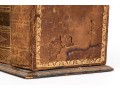 Antique Leather Bound Book Box
