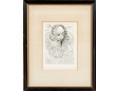 Salvador Dali (Spanish, 1904-1989) “Cervantes” Etching