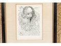 Salvador Dali (Spanish, 1904-1989) “Cervantes” Etching
