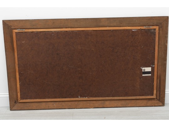 Lee Reynolds Burr (B. 1936) California Redbirds Oil On Canvas Art