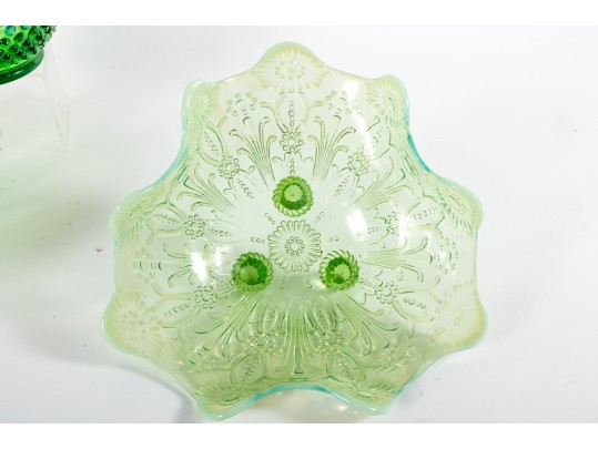Antique Depression Glass By Northwood & Fenton