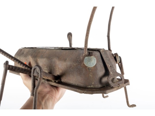 Valve Cover & Rebar Cricket Salvage Art