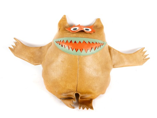 Rare Vintage 1960s Nauga Naugahyde Monster Doll 