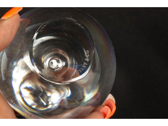 Tiffany & Co. Commemorative Art Glass Apple