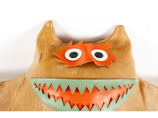 Rare Vintage 1960s Nauga Naugahyde Monster Doll 