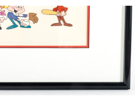 Murakami Wolf Hand-Inked Rice Krispies Commercial Production Cel