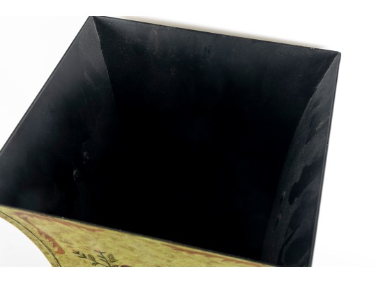 Vintage Footed Tole Planter 