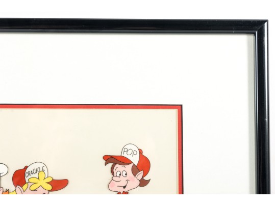 Murakami Wolf Hand-Inked Rice Krispies Commercial Production Cel