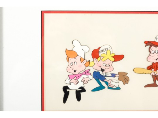 Murakami Wolf Hand-Inked Rice Krispies Commercial Production Cel
