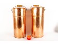 Pair Of Revere Ware Copper Umbrella Stands