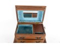 Colonial Style Vintage Wood Jewelry Music Box 