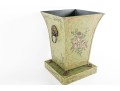 Vintage Footed Tole Planter 