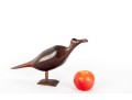 Primitive Carved Wood Sandpiper Figurine