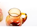 Amberina Depression Glass Drink Pitchers Including Fenton