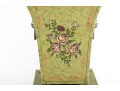 Vintage Footed Tole Planter 