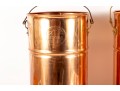 Pair Of Revere Ware Copper Umbrella Stands