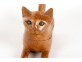 Pair Of Hand-Carved Animal Sculptures 