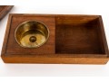 Antique Wood-Carved Cigarette Box