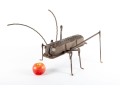 Valve Cover & Rebar Cricket Salvage Art