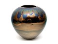 Bruce Fairman 1994 Glazed Porcelain Contemporary Vase.