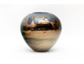 Bruce Fairman 1994 Glazed Porcelain Contemporary Vase.