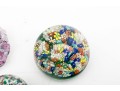 Millefiori Murano Art Glass Paperweights