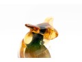 JI & Co. Murano Art Glass Owl With Millefiori Eyes