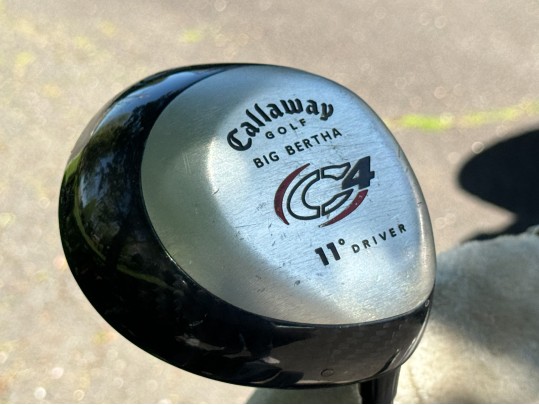 Thirteen Golf Clubs With Bag