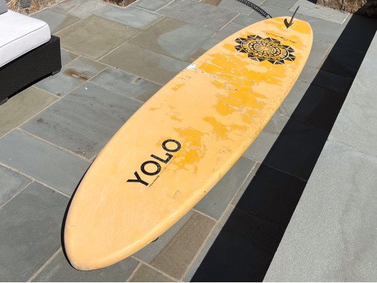 YOLO Surf Board, As Is For Repair