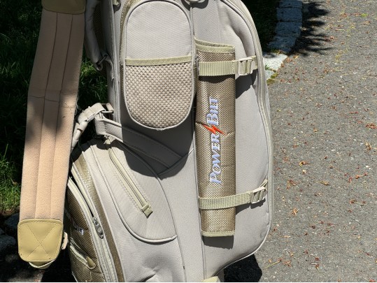 Thirteen Golf Clubs With Bag