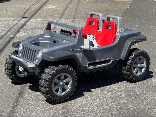 Vintage Fisher Price Kids Jeep