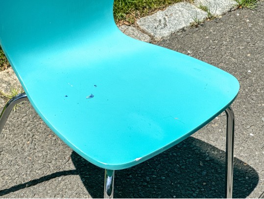 Set Of Four Pottery Barn Children Chairs