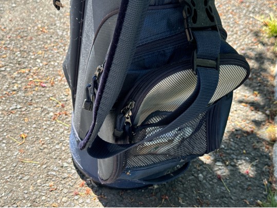 Fourteen Golf Clubs With Carrying Bag