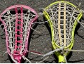 Three Lacrosse Girls Lacrosse Sticks