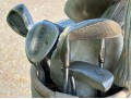 Thirteen Golf Clubs With Bag