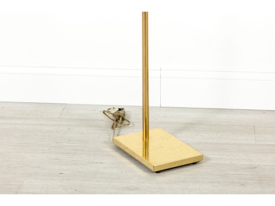 Mid Century Koch & Lowy Brass Reading Floor Lamps