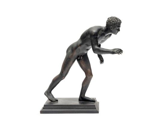 Reproduction Olympic Runner Bronze Grand Tour Sculpture