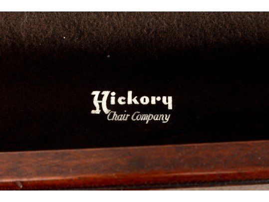 1960's Hickory Chair Company Mahogany English Silver Chest Of Drawers 