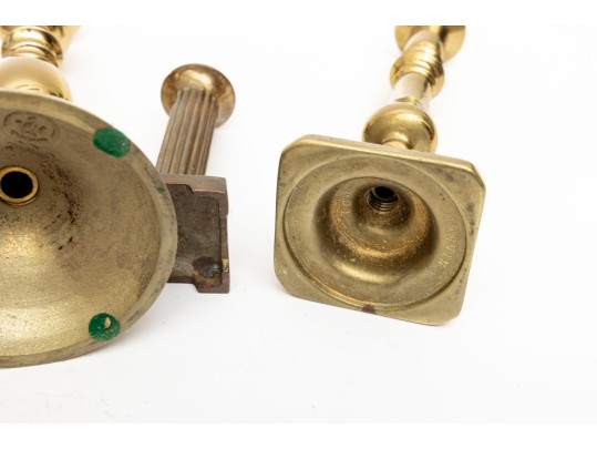 Miscellaneous Vintage Brass Candlestick Holders