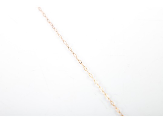 10K Yellow Gold Opal & Moissanite Pendant