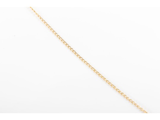 14K And Petite Diamond Pendant Necklace