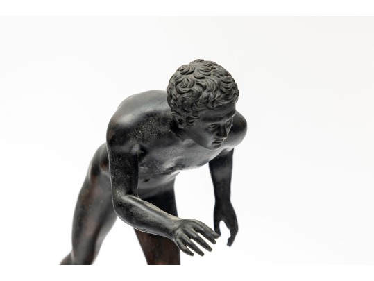 Reproduction Olympic Runner Bronze Grand Tour Sculpture