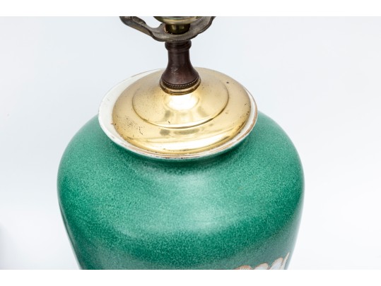 Famille Verte Pheasant Table Lamps