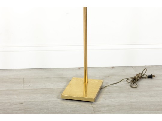 Mid Century Koch & Lowy Brass Reading Floor Lamps