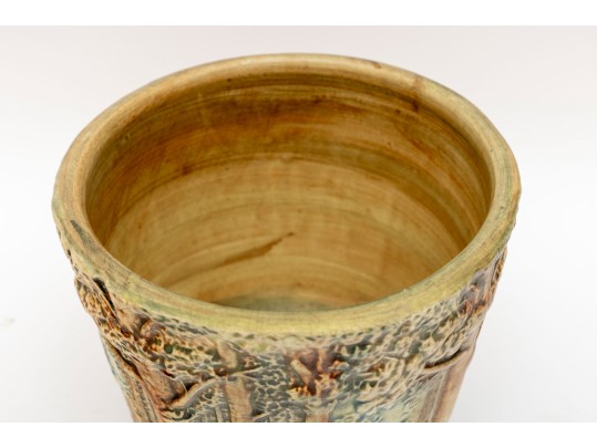 1920's Weller Pottery Forest Landscape Jardiniere 